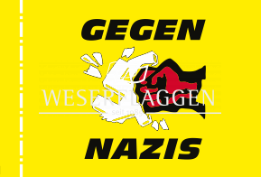 gegen nazis gelb